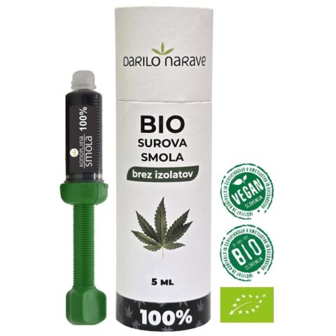 BIO Konopljina smola 100% CBD CBG