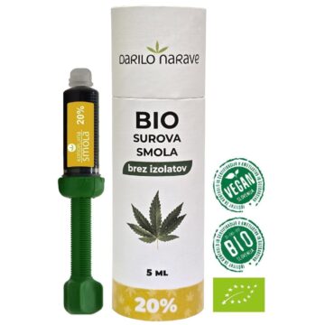 BIO Konopljina smola 20% CBD