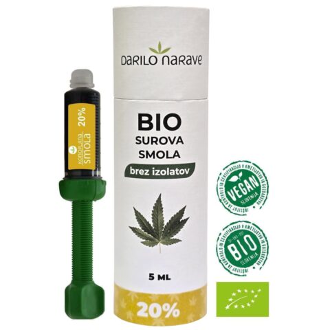 BIO Konopljina smola 20% CBD