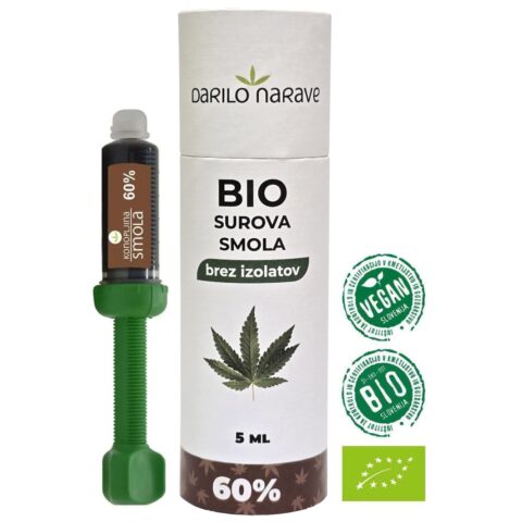 BIO Konopljina smola 60% CBD