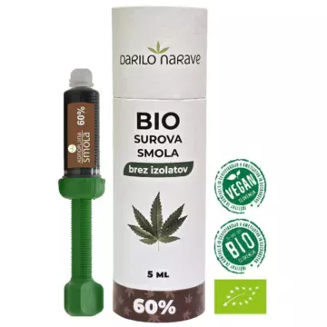 BIO Konopljina smola 60% CBD