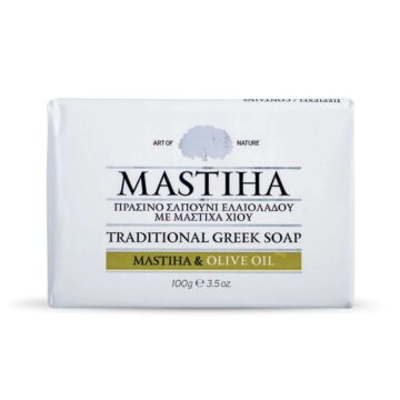 Chios Mastika milo z mastiko in olivnim oljem.