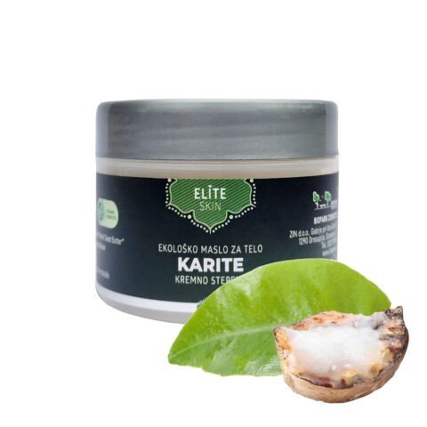 Ekološko stepeno karite maslo 60g v najbolj naravni obliki.